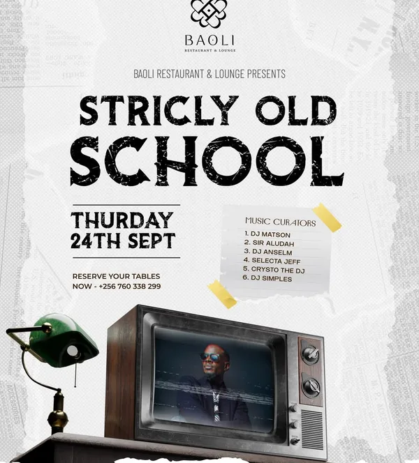 Baoli Takes Kampala Back in Time with Strictly Old School Night